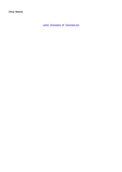 Free Simple Apartment Pet Complaint Letter Template to Edit Online