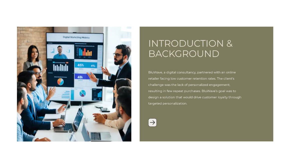 Free Case Study Presentation Template to Edit Online