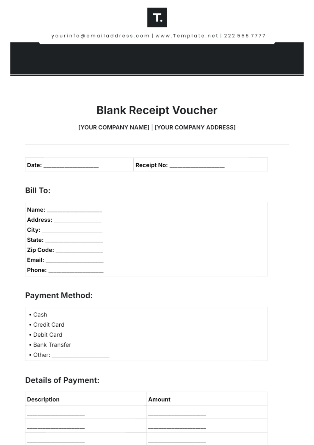 Free Payment Voucher Template To Edit Online Free Payment Voucher Template To Edit Online