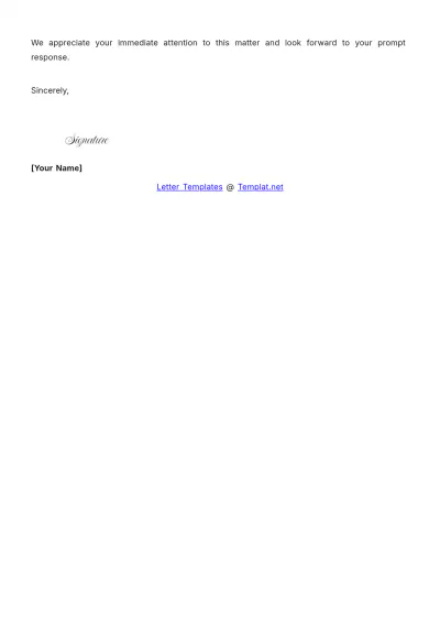 Free Final Notice Demand Letter Template to Edit Online