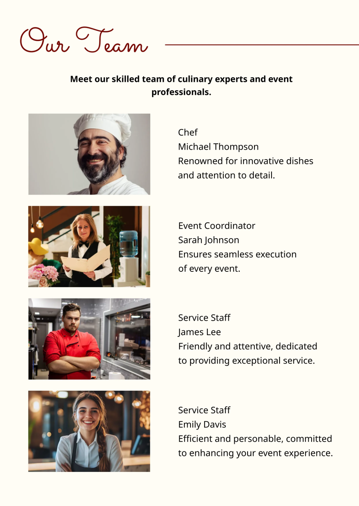 Free Editable & Printable Business Profile Template to Edit Online