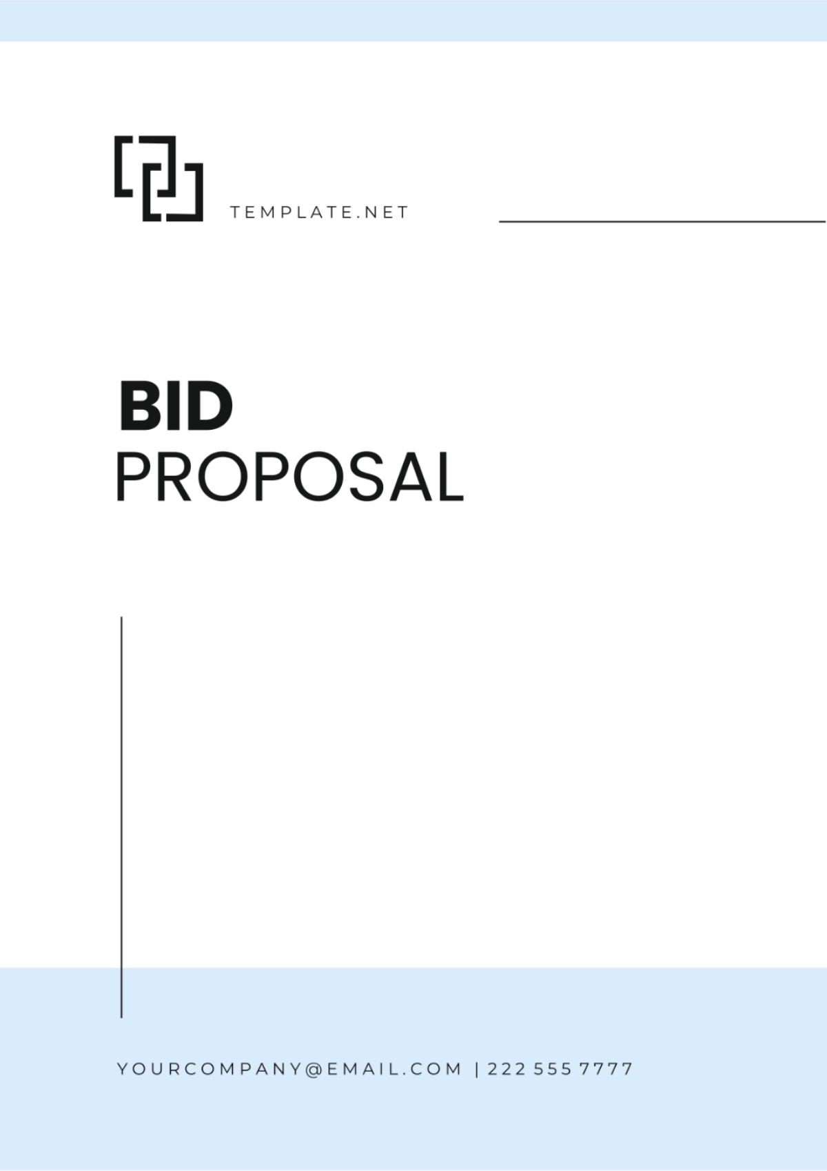 Free Bid Templates To Edit Online Free Bid Templates To Edit Online