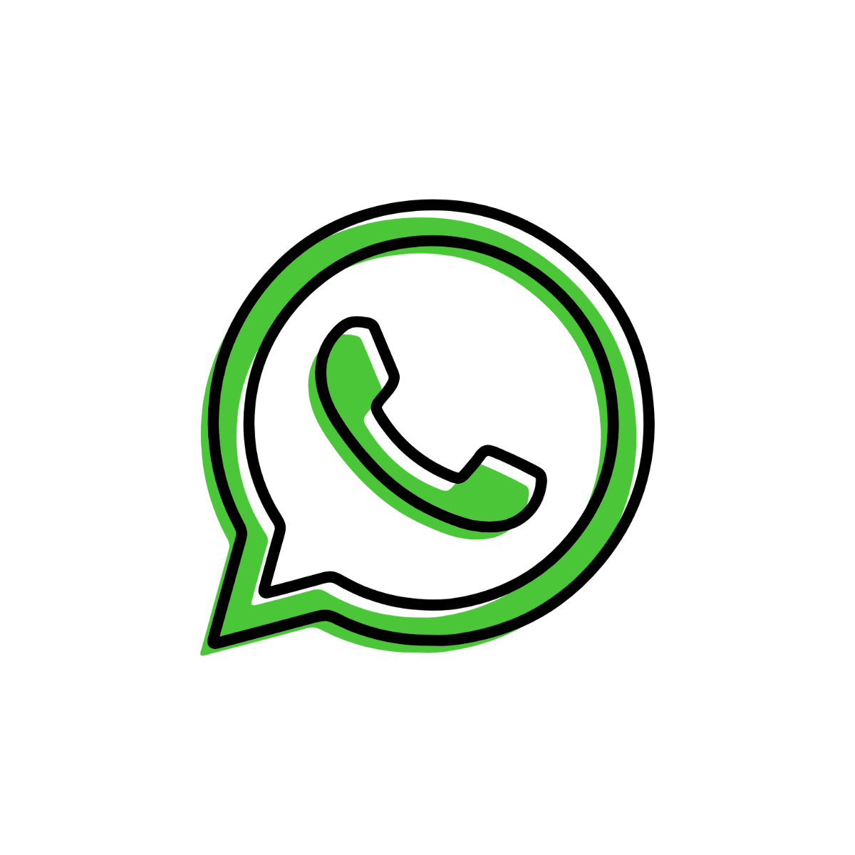 Bold WhatsApp Clipart