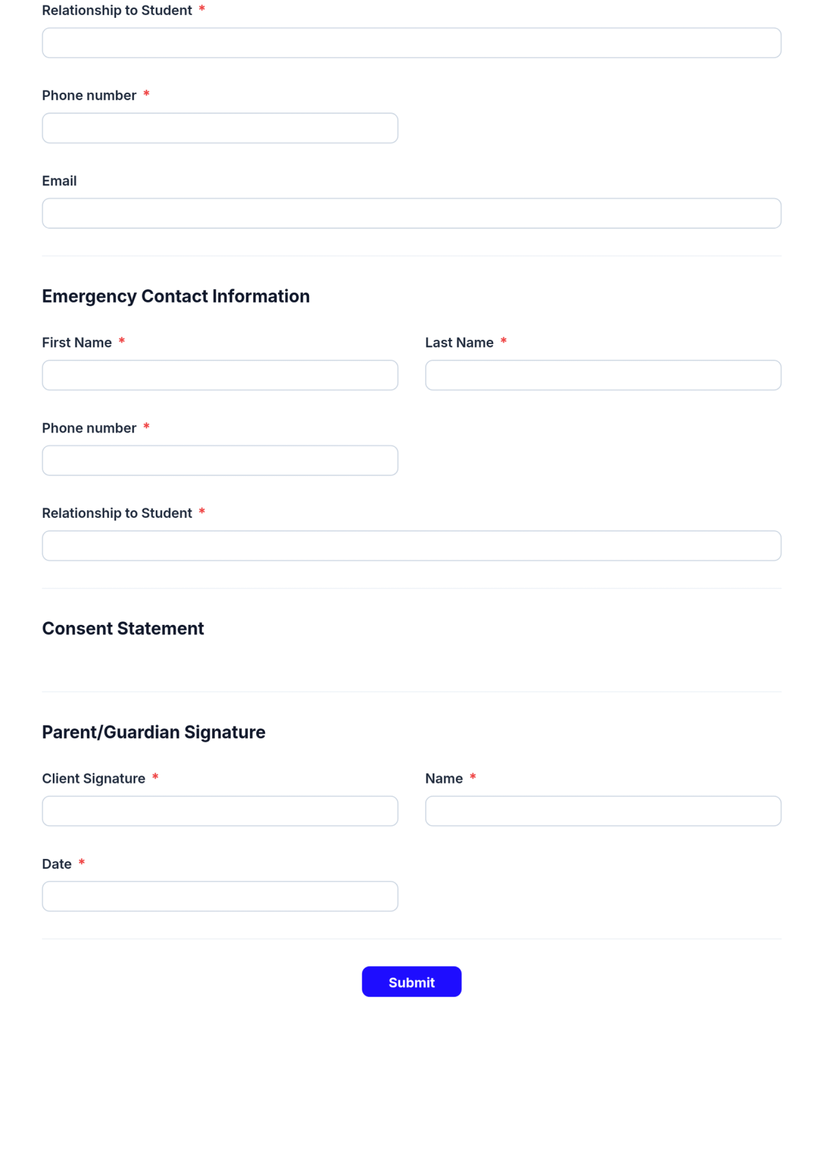 Free School Consent Form Template & AI School Consent Form Maker Free School Consent Form Template & AI School Consent Form Maker