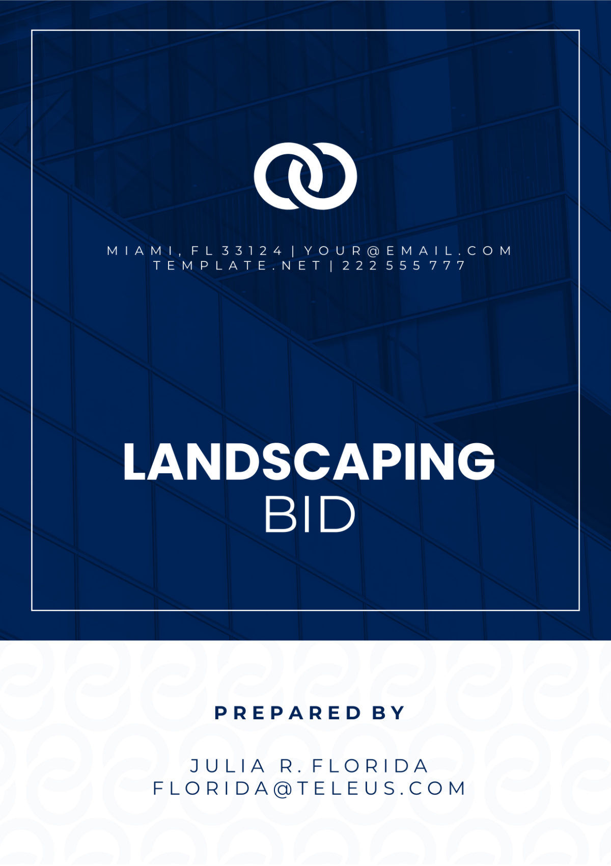 Landscaping Bid Template