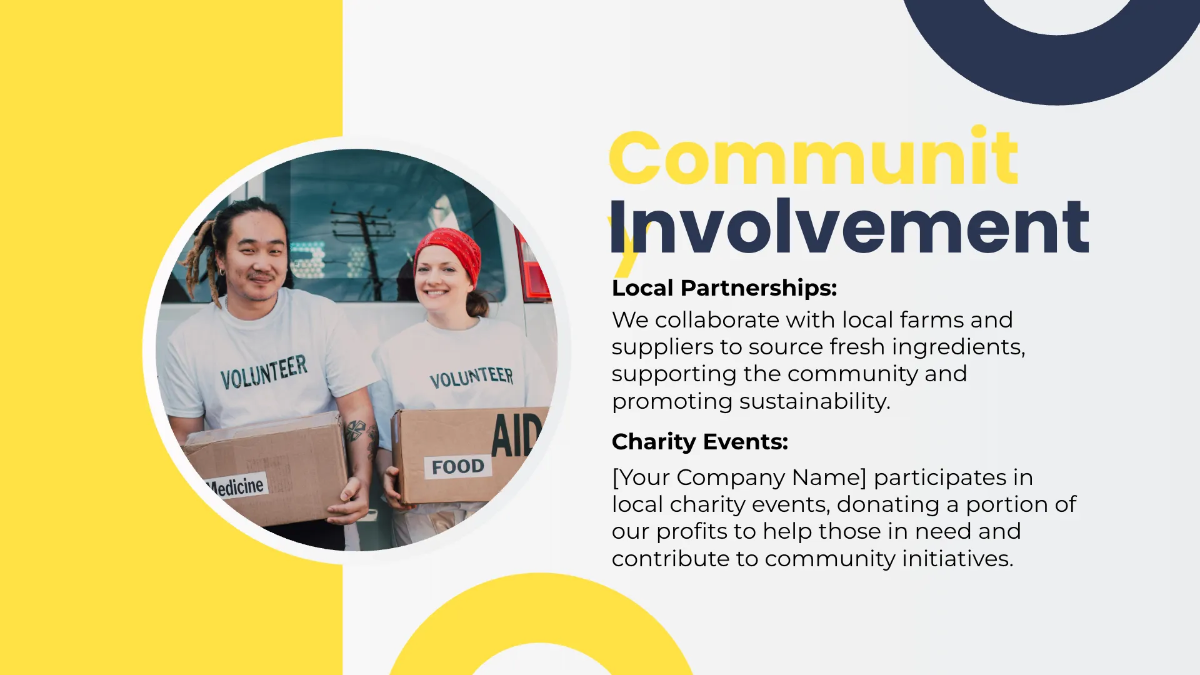 Free Food Truck Presentation Template to Edit Online