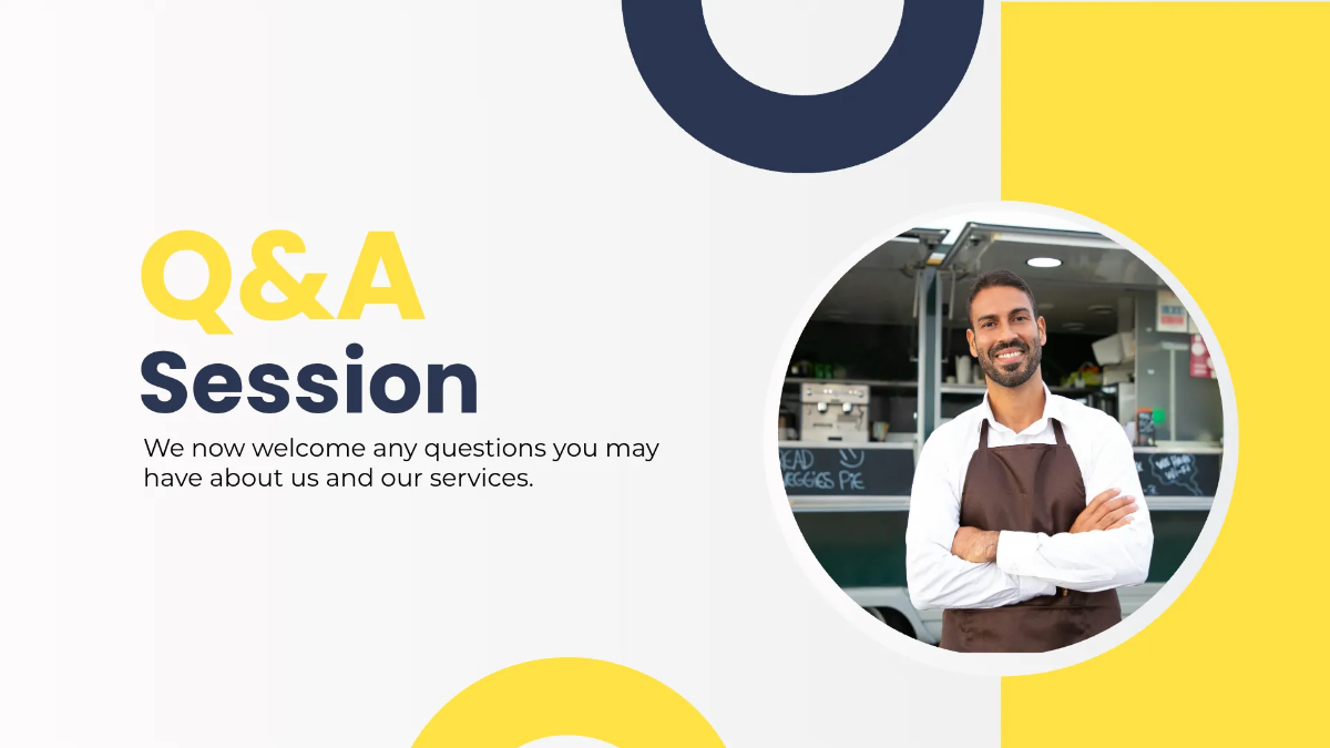 Free Food Truck Presentation Template to Edit Online