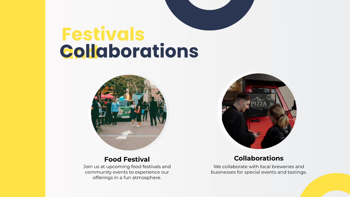 Free Food Truck Presentation Template to Edit Online