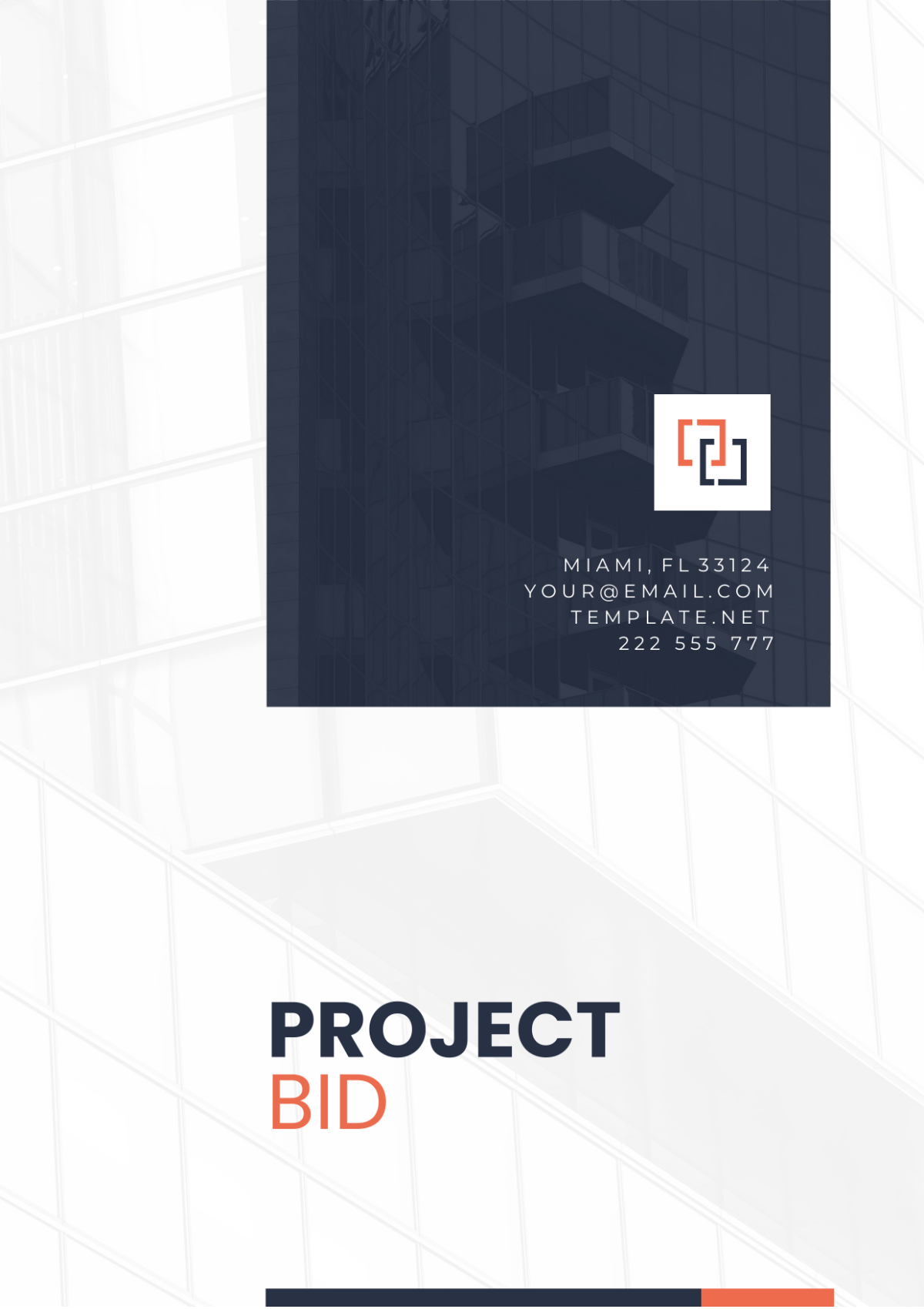 Project Bid Template