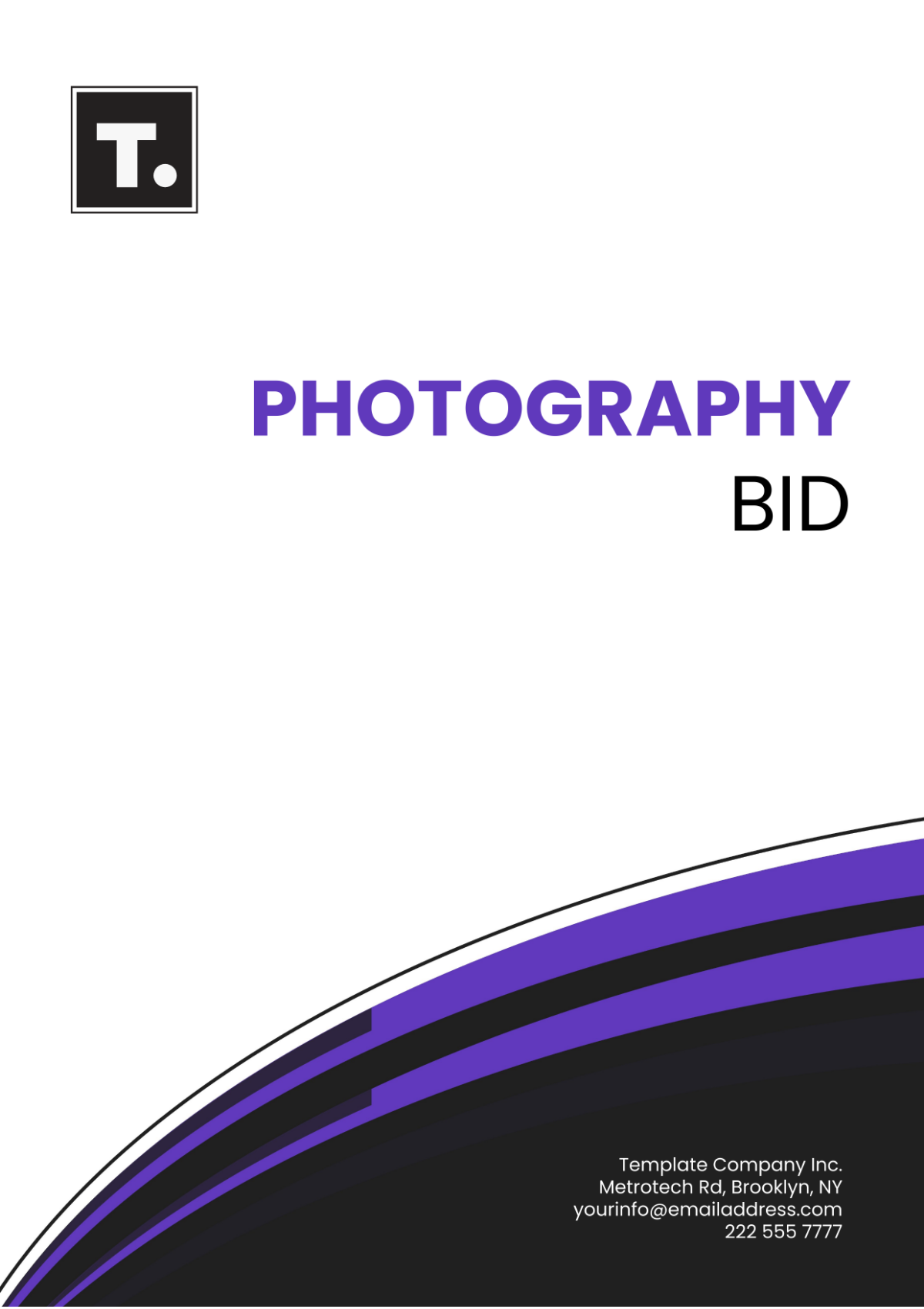 Photography Bid Template - Edit Online & Download