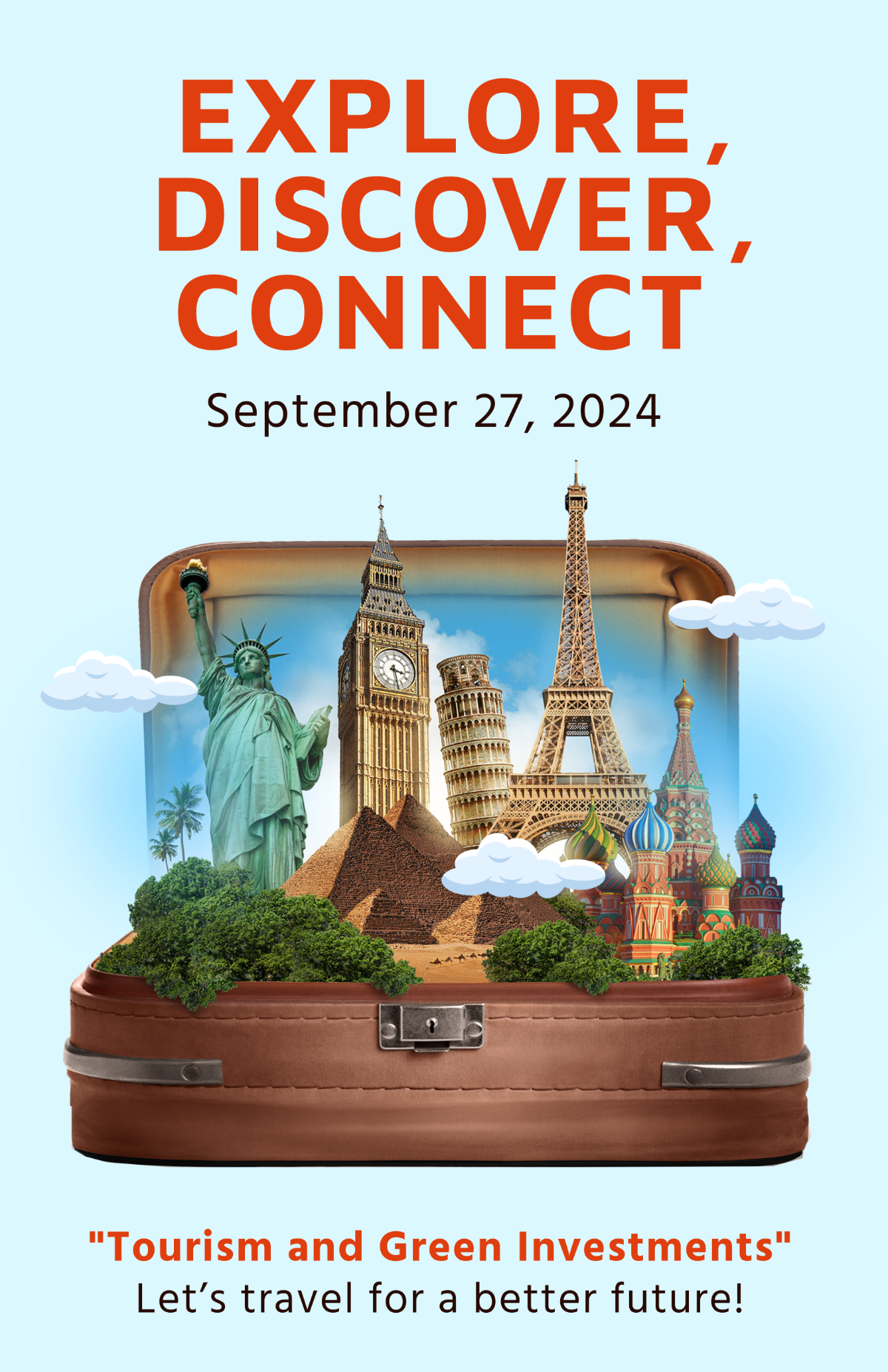 Creative World Tourism Day Poster