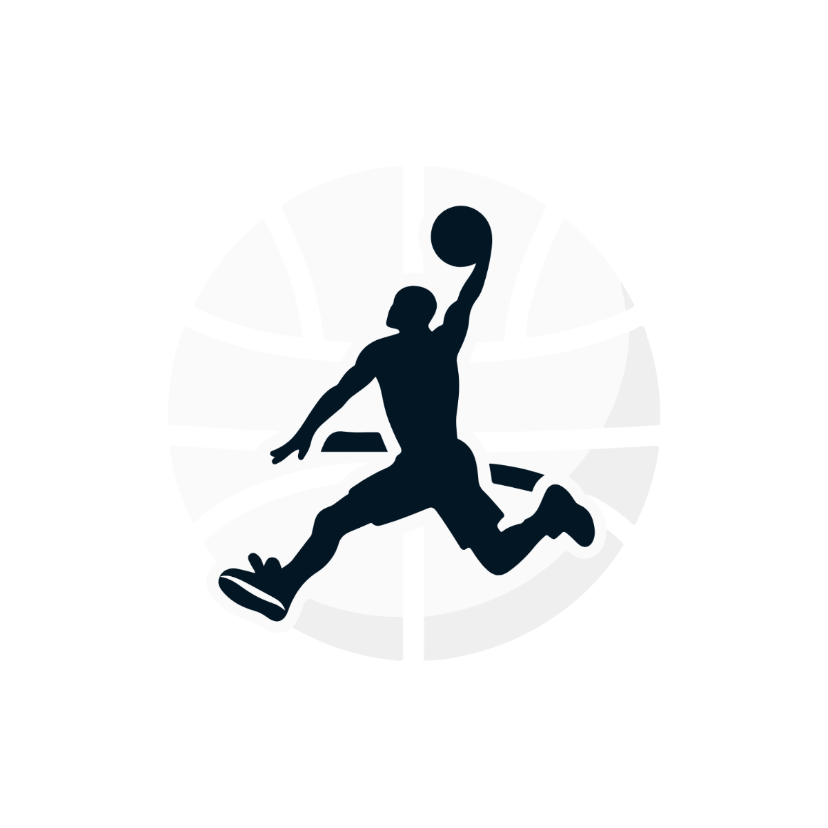 Basketball Silhouette Clipart