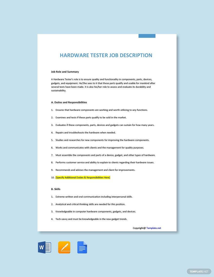 Ad Description Word Templates Design, Free, Download