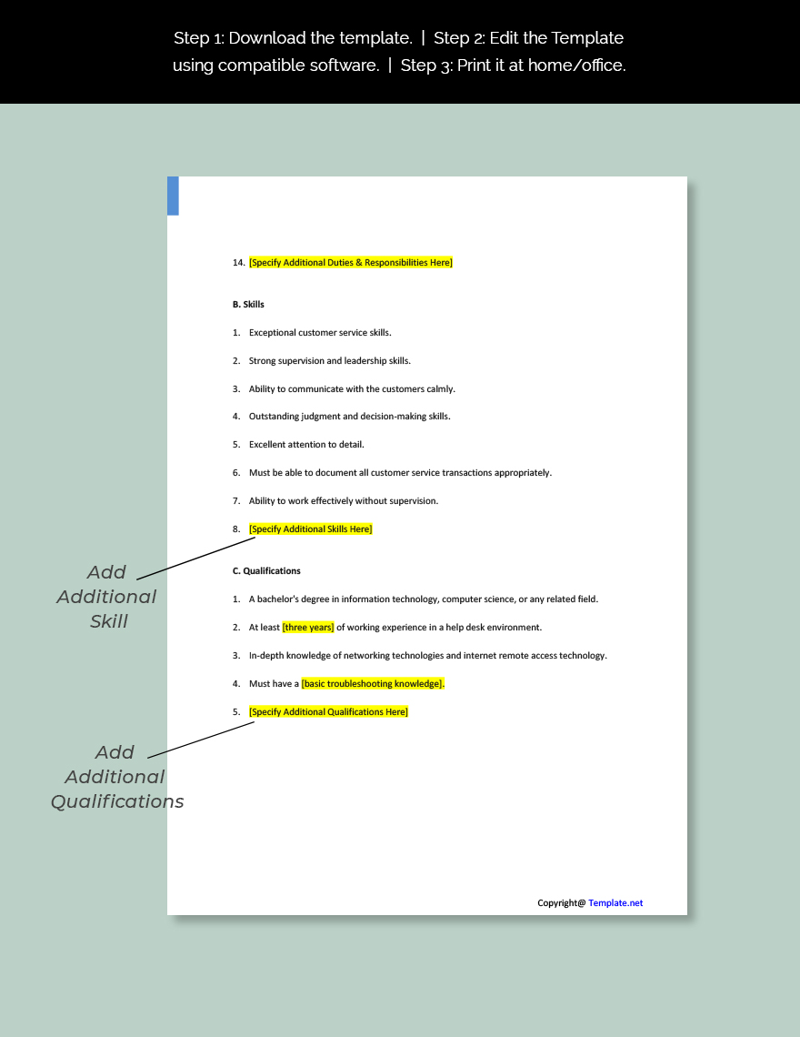 Coordinator Job Description Templates 73+ Docs, Free Downloads