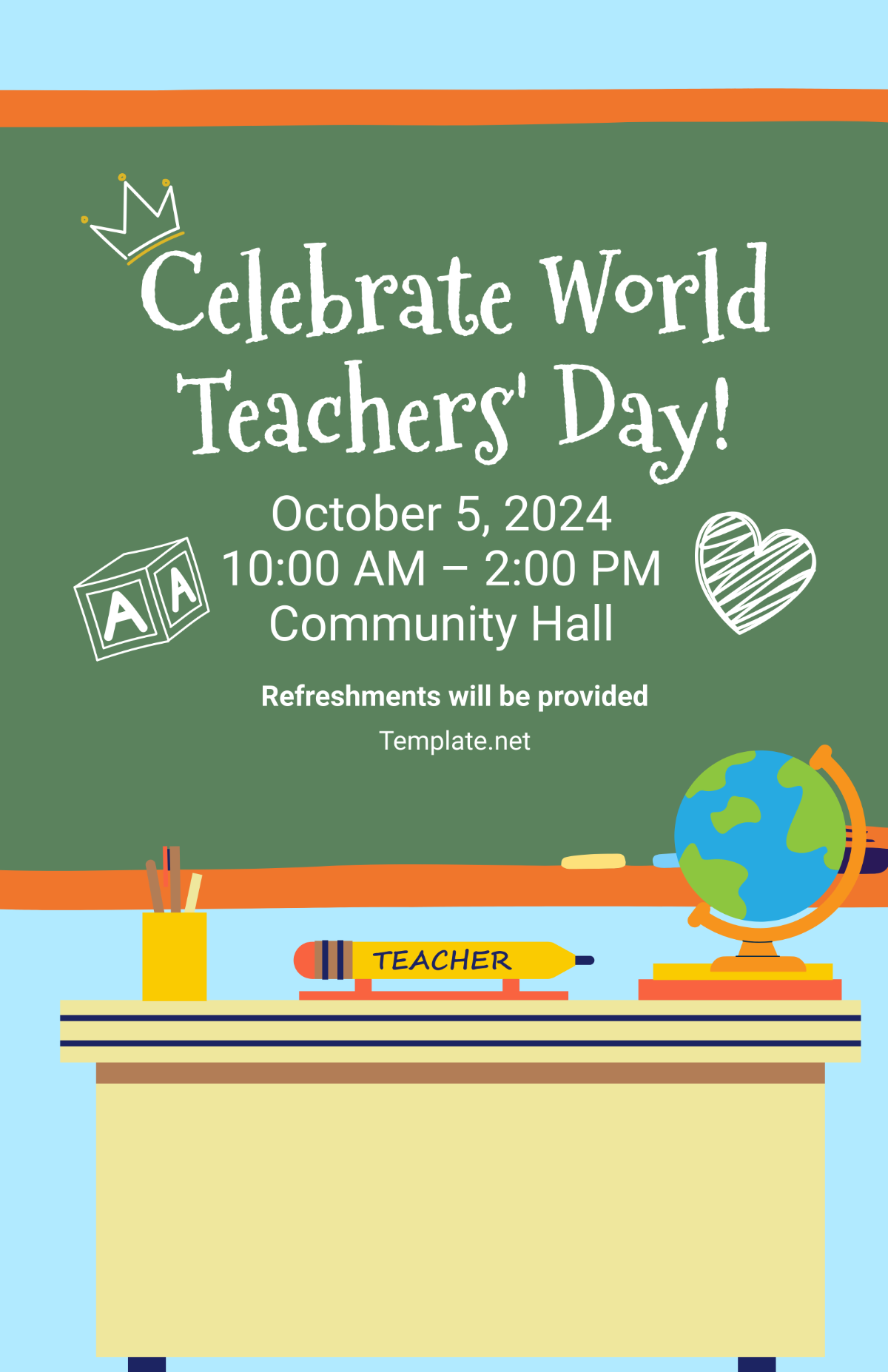 World Teachers' Day Poster