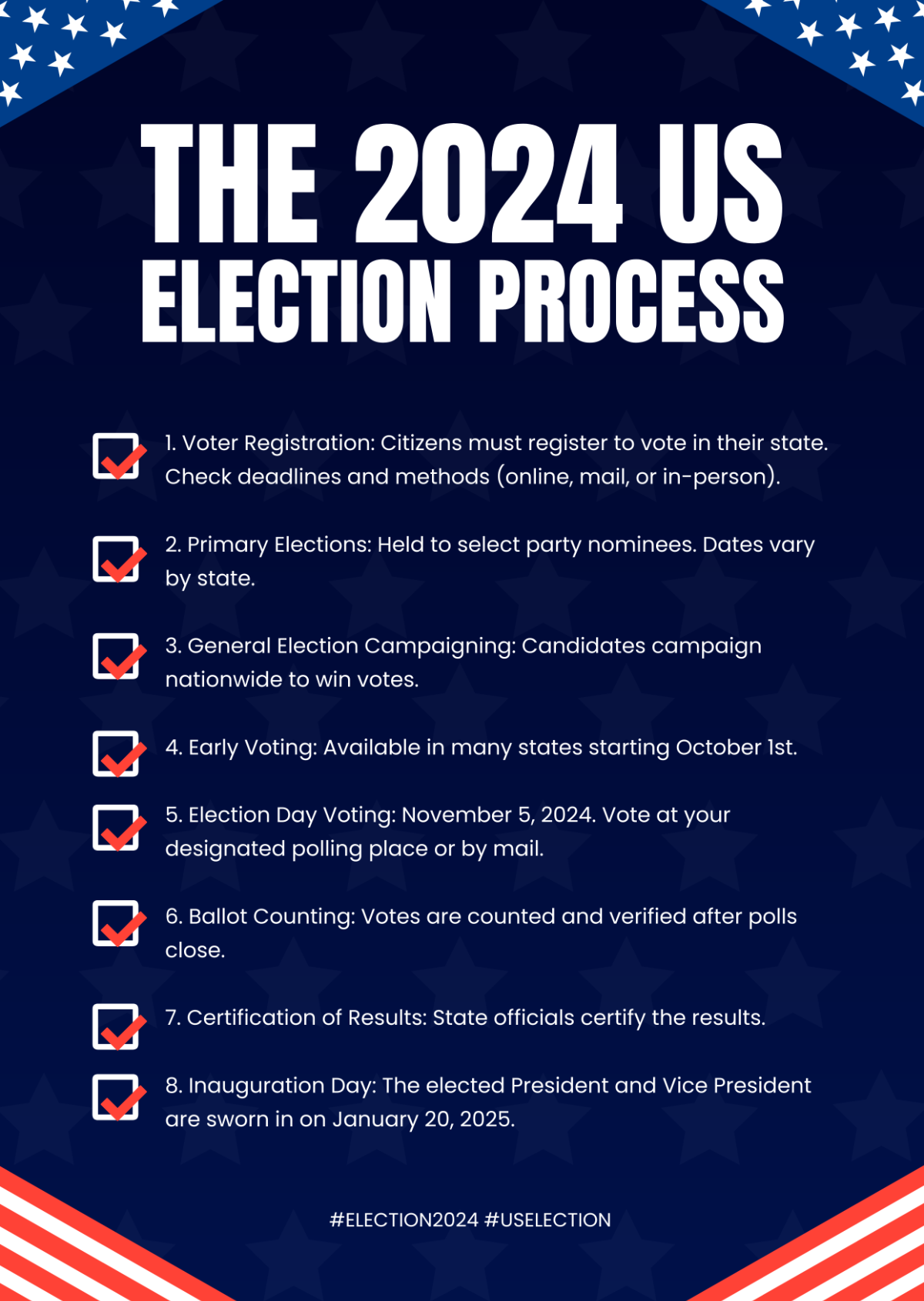 US Election Infographic