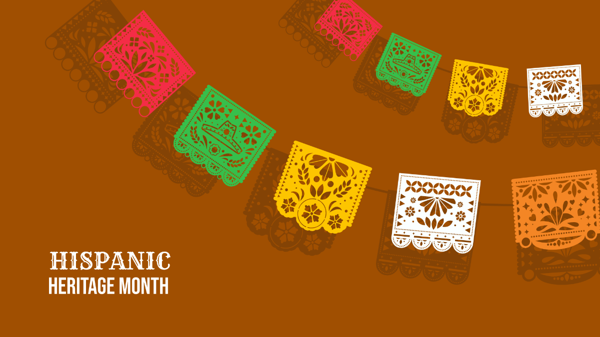 Hispanic Heritage Month Background