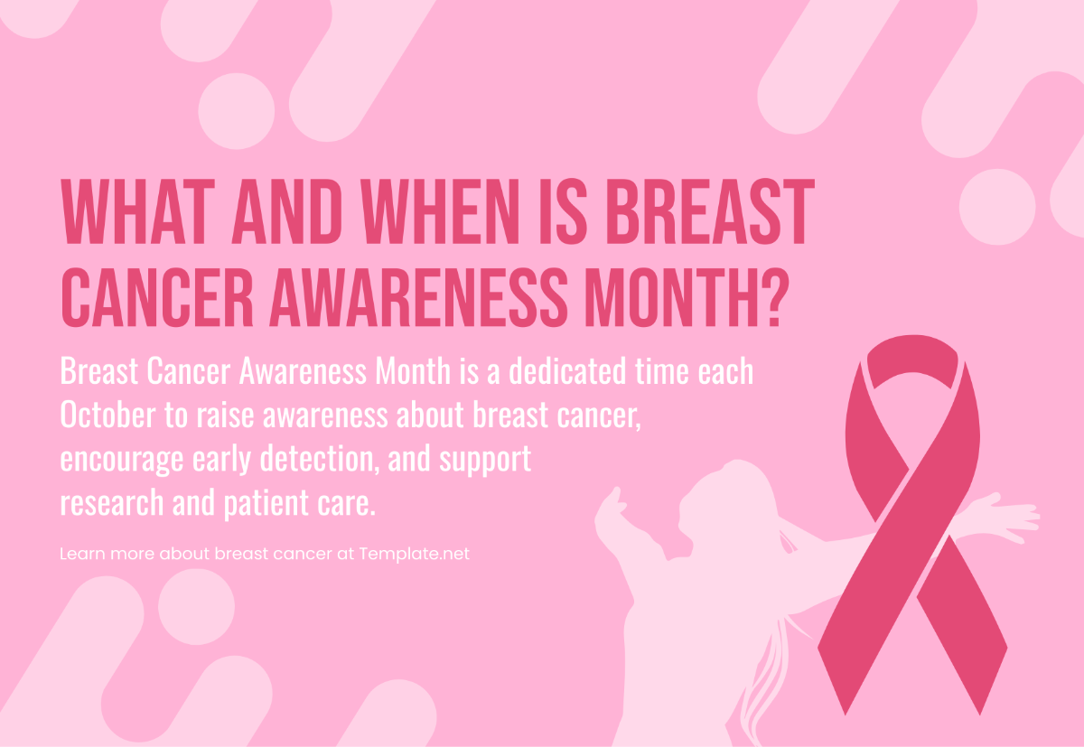 What and When is Breast Cancer Awareness Month? Template - Edit Online & Download