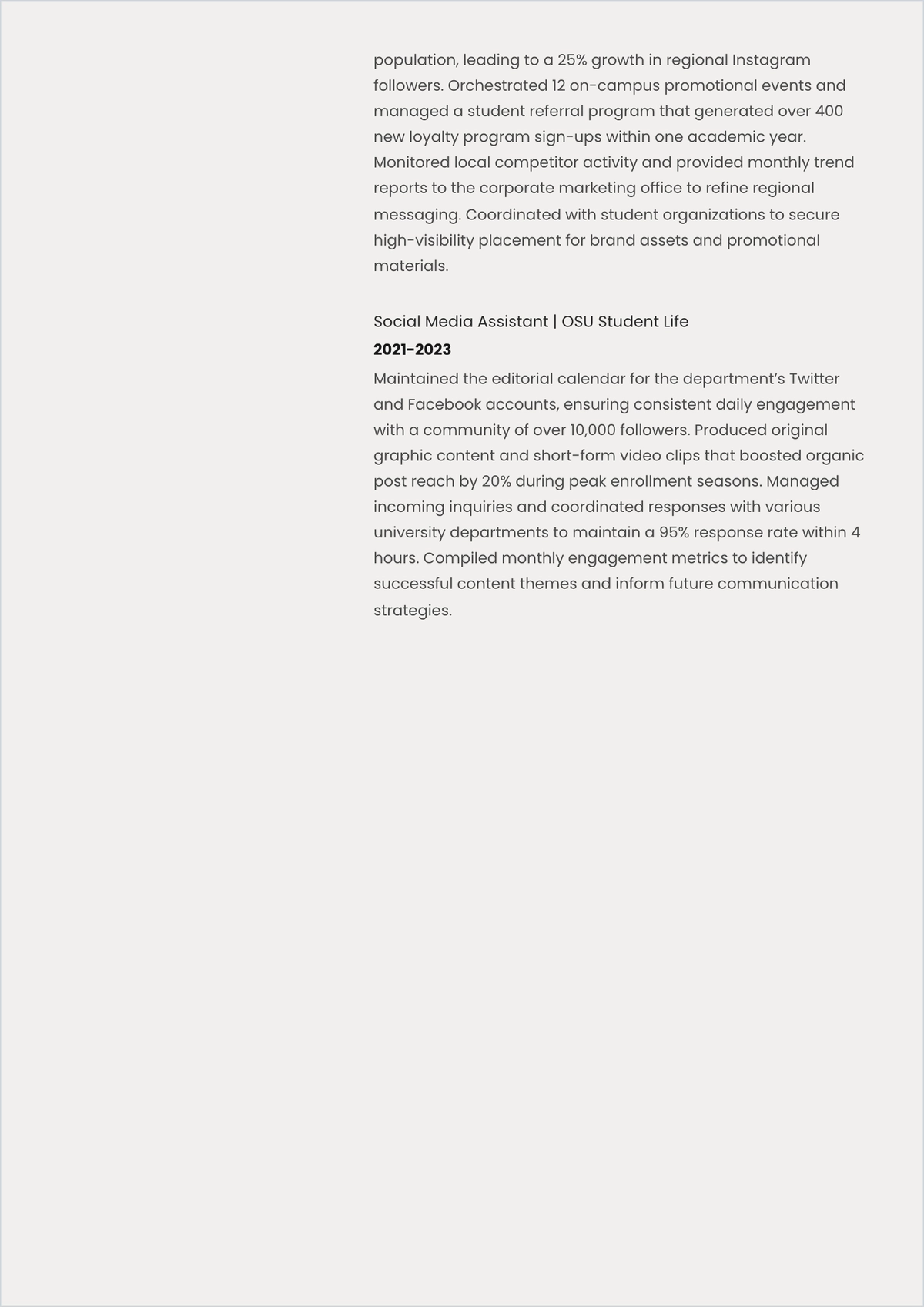 Free Printable Entry-Level ATS Resume Template, AI Resume Builder