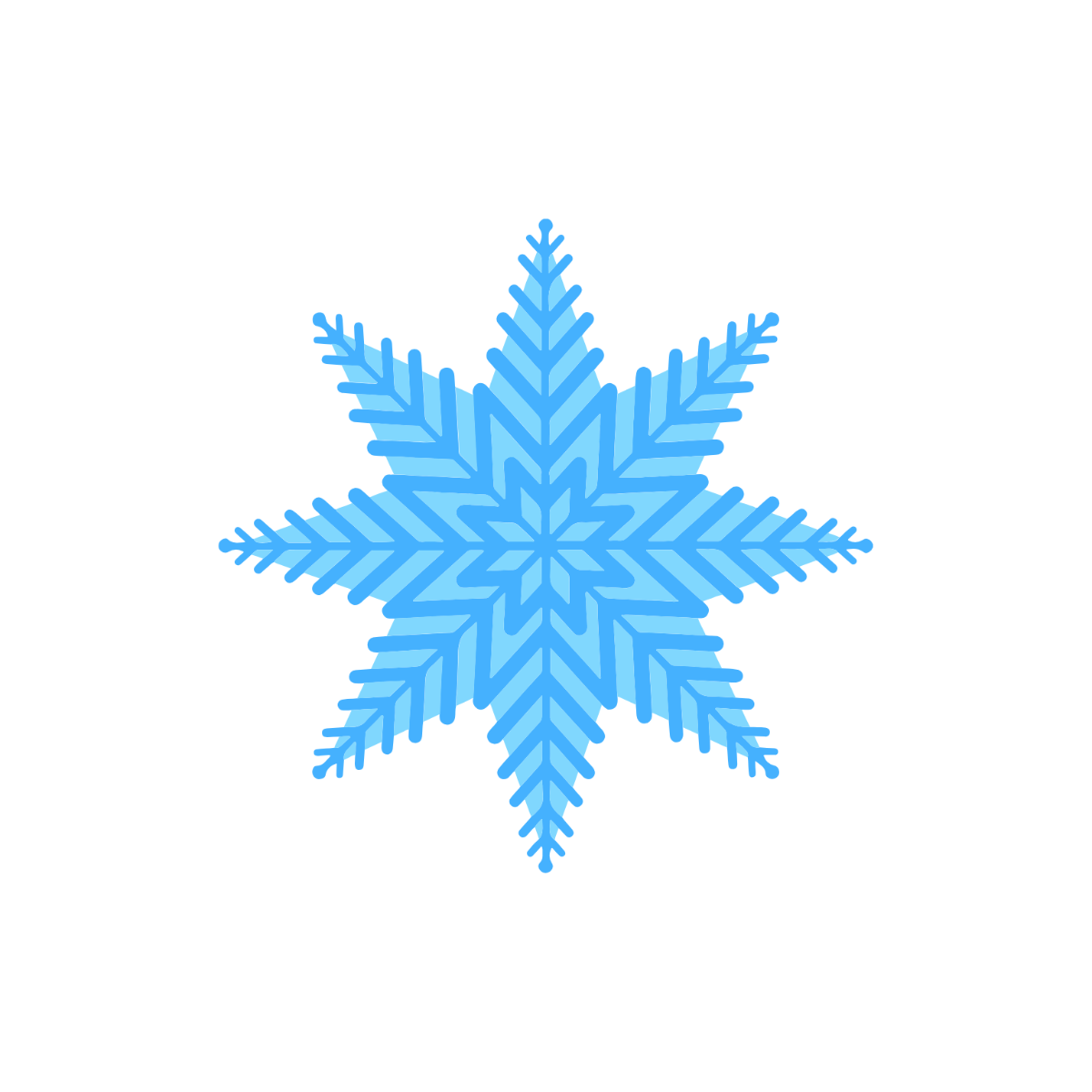 Snowflake Christmas Clipart