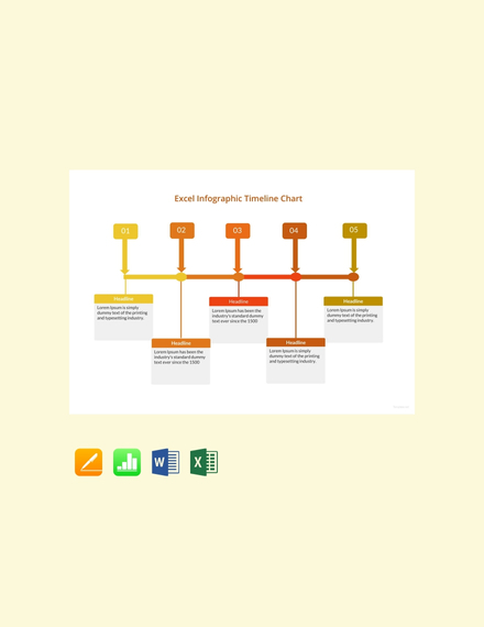 FREE Timeline Infographic Chart Template Download 113 Charts In