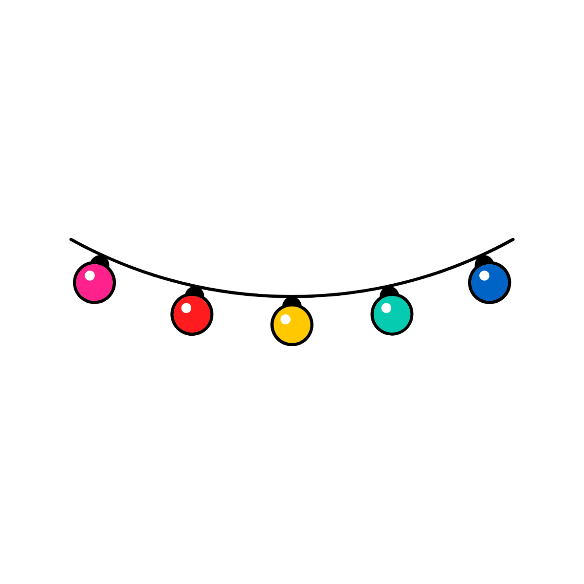 Colorful Christmas Clipart