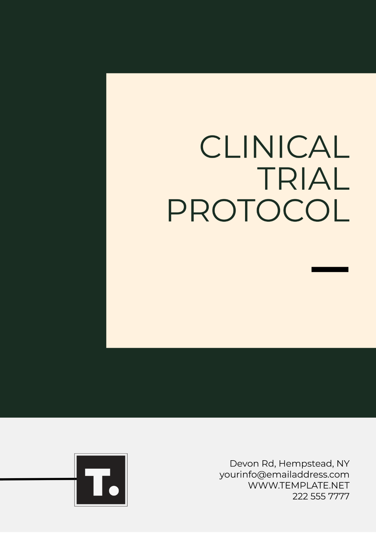 Clinical Trial Protocol Template - Edit Online & Download