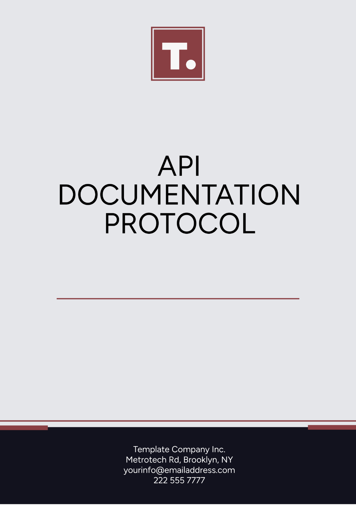 API Documentation Protocol Template - Edit Online & Download