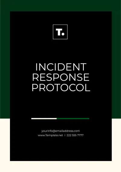 Free Incident Response Protocol Template to Edit Online