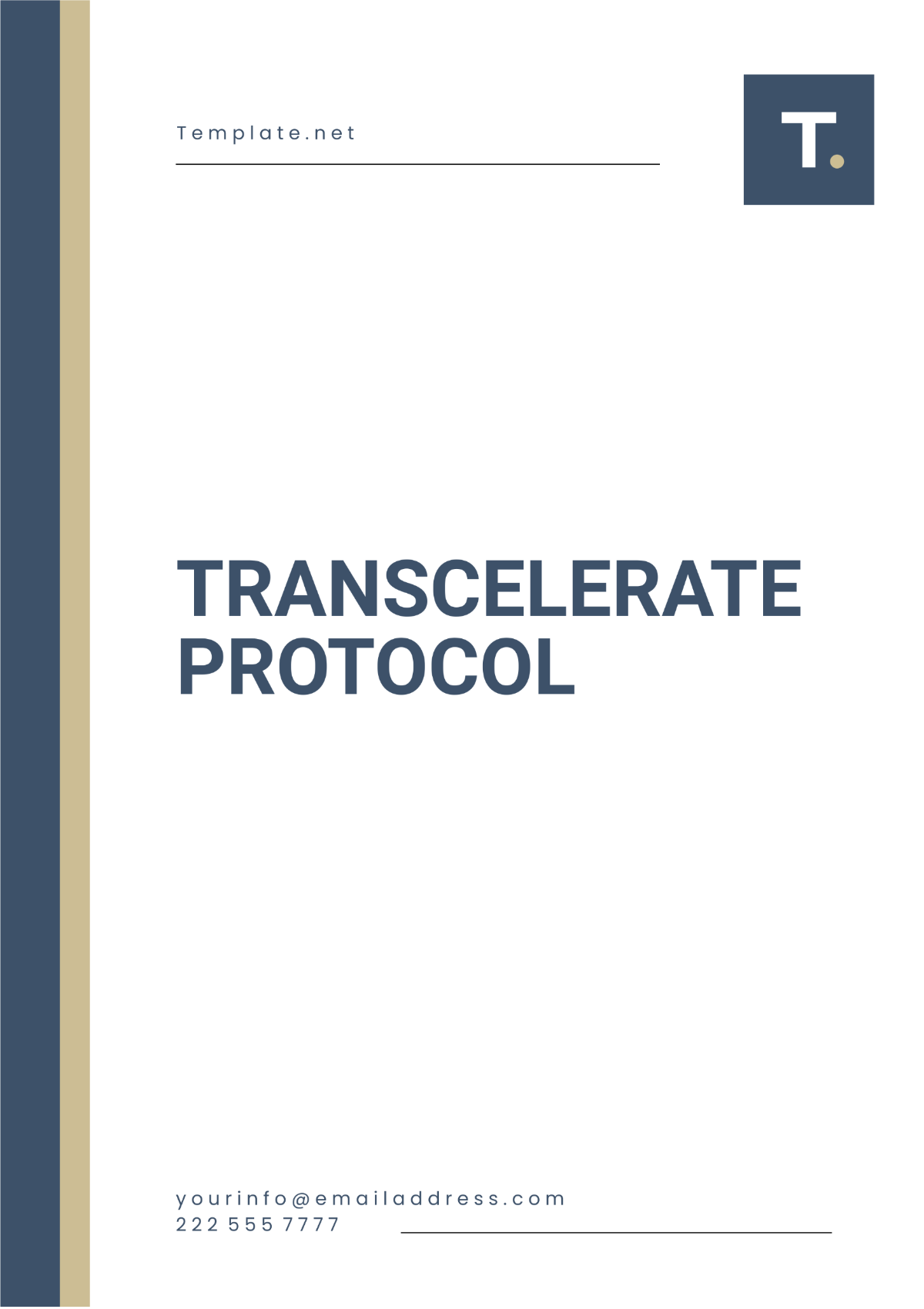 TransCelerate Protocol Template - Edit Online & Download