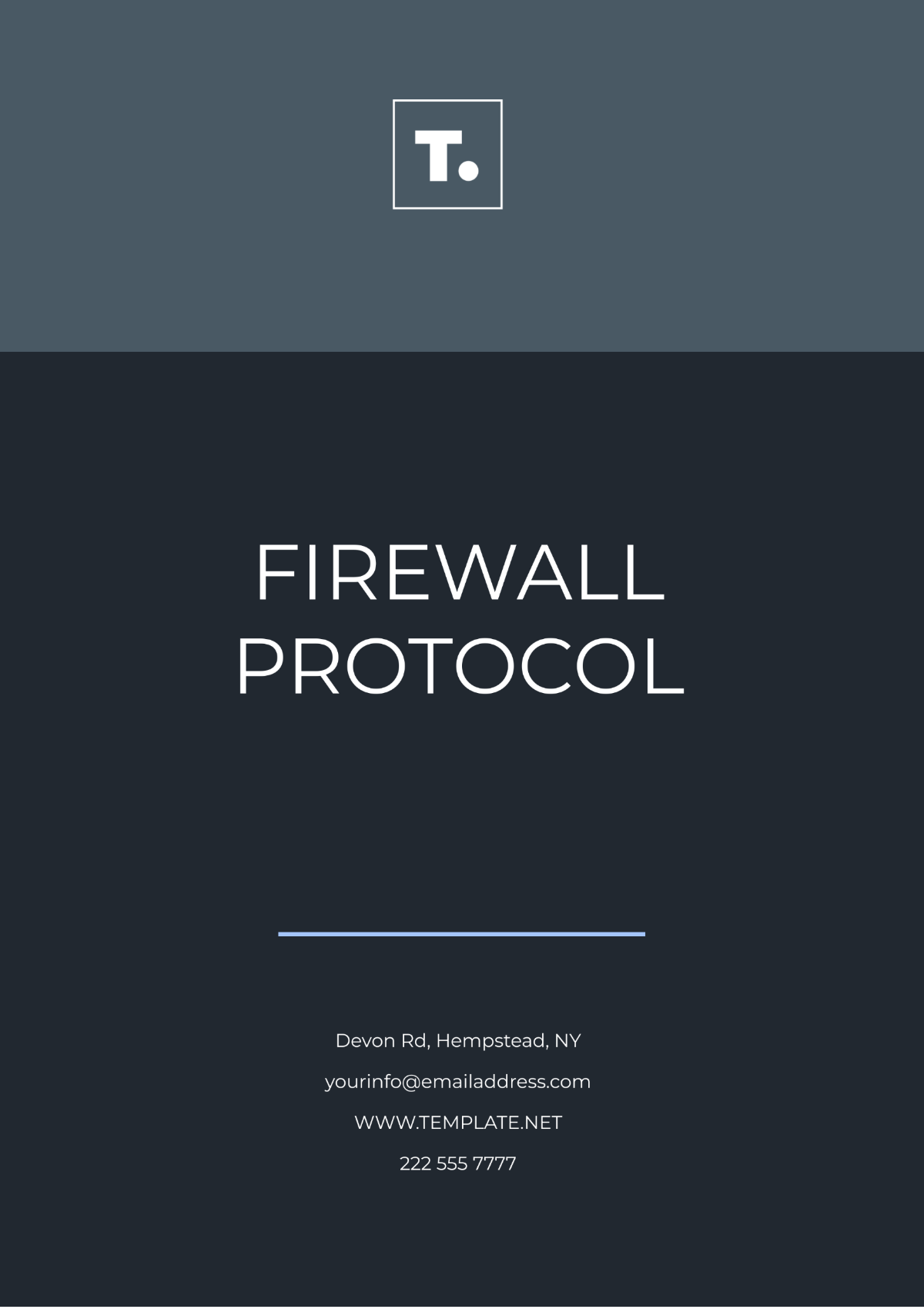 Firewall Protocol Format Template - Edit Online & Download