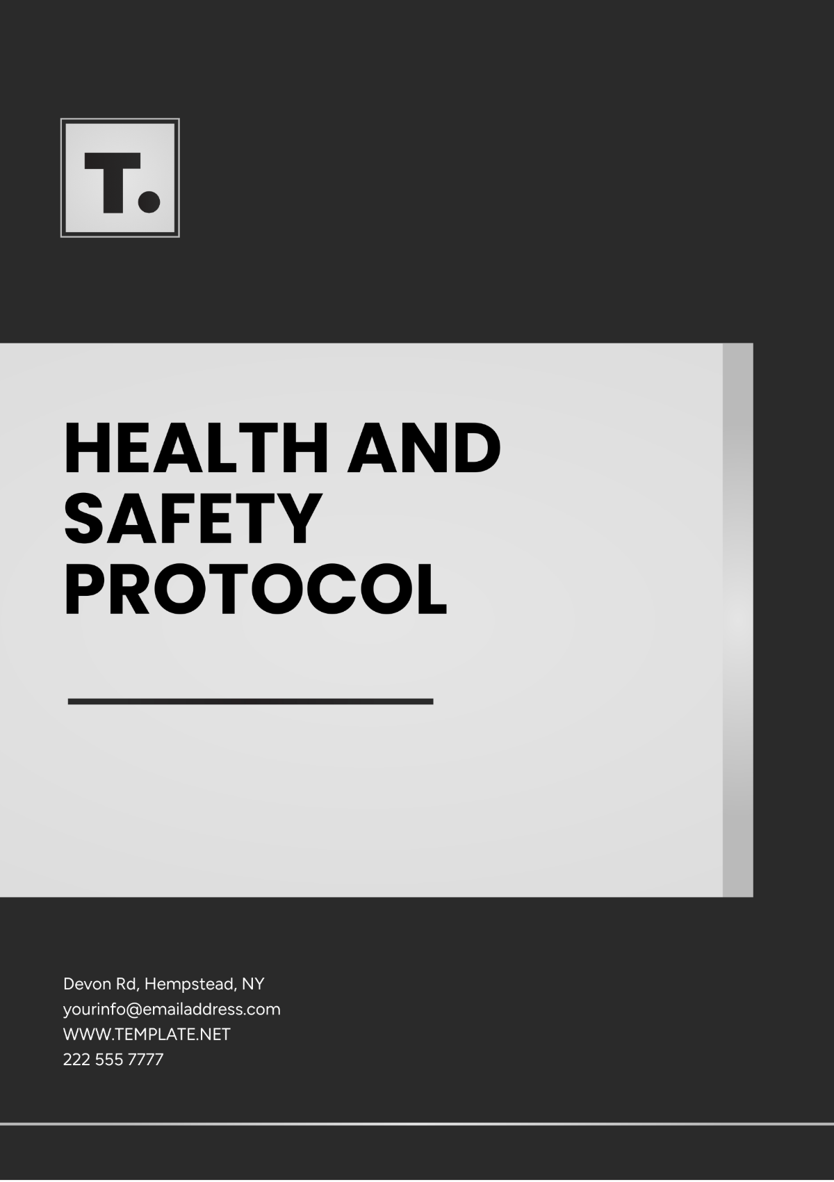 Health and Safety Protocol Template - Edit Online & Download