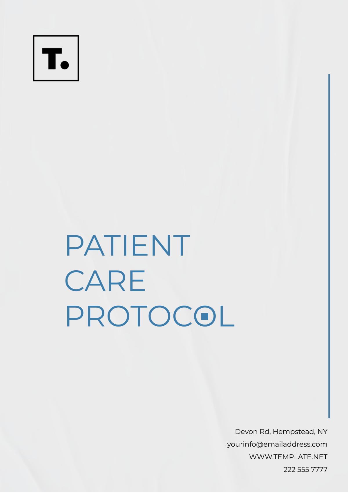 Patient Care Protocol Template - Edit Online & Download