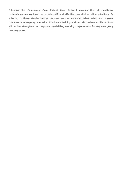 Free Patient Care Protocol Template to Edit Online