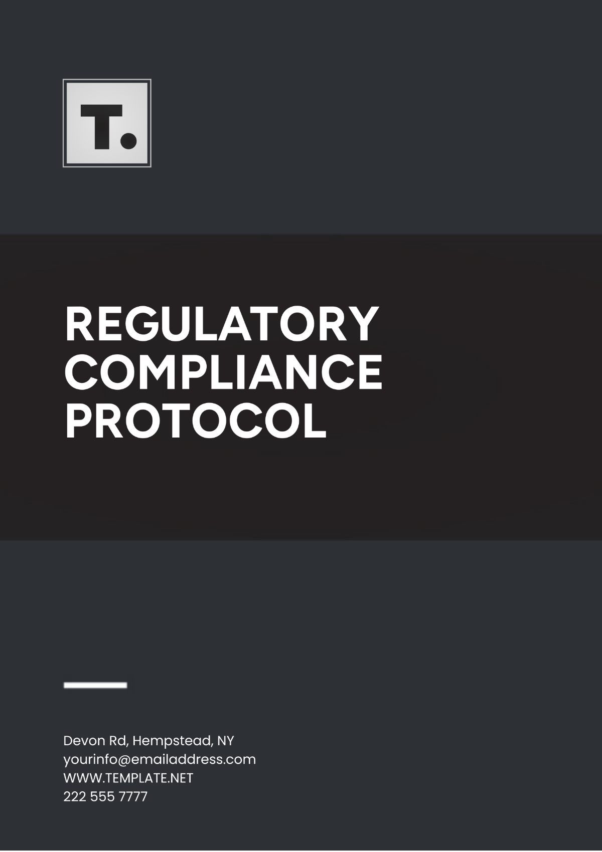 Regulatory Compliance Protocol Template - Edit Online & Download