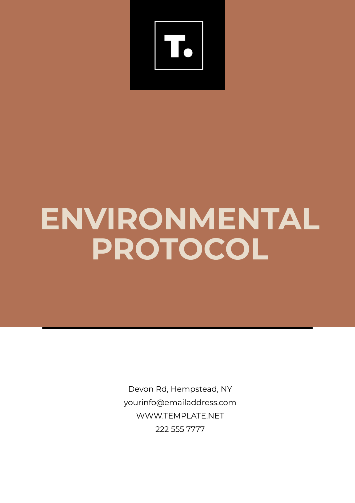 Environmental Protocol Template - Edit Online & Download