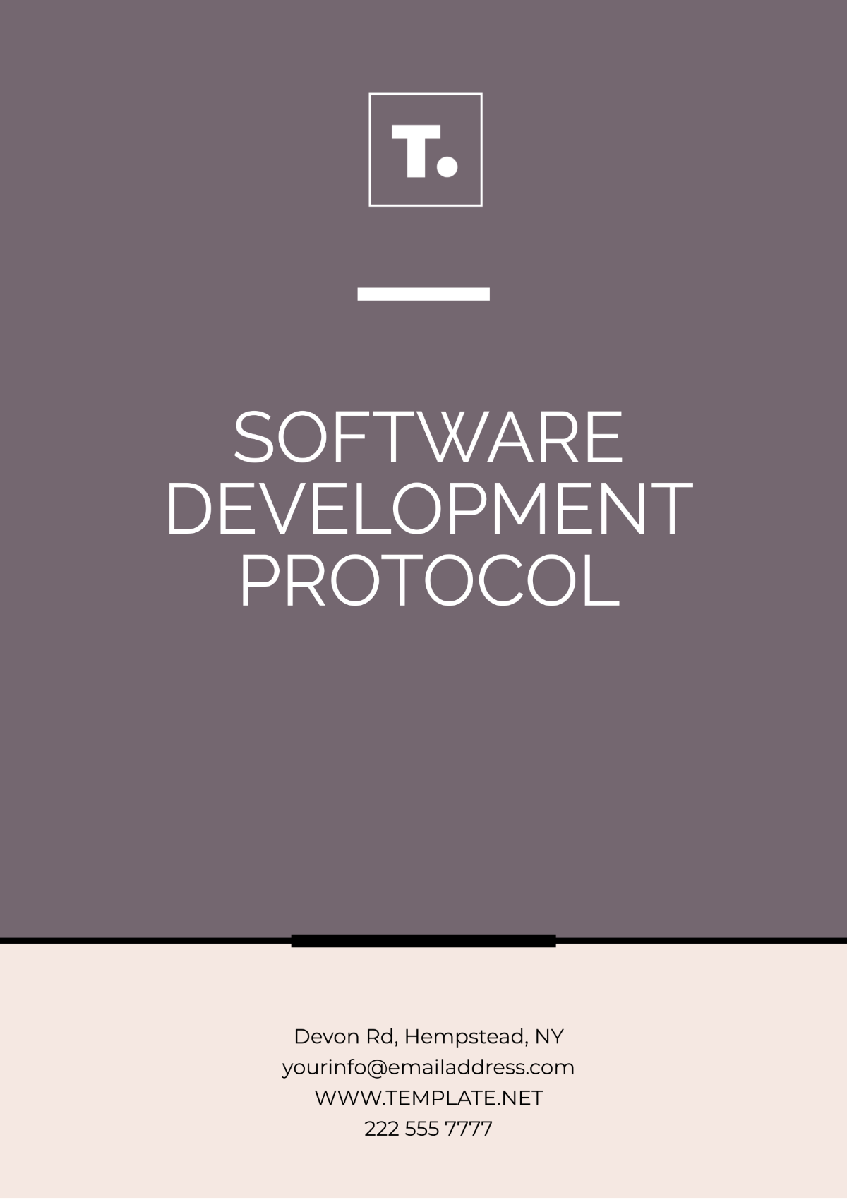 Software Development Protocol Template - Edit Online & Download