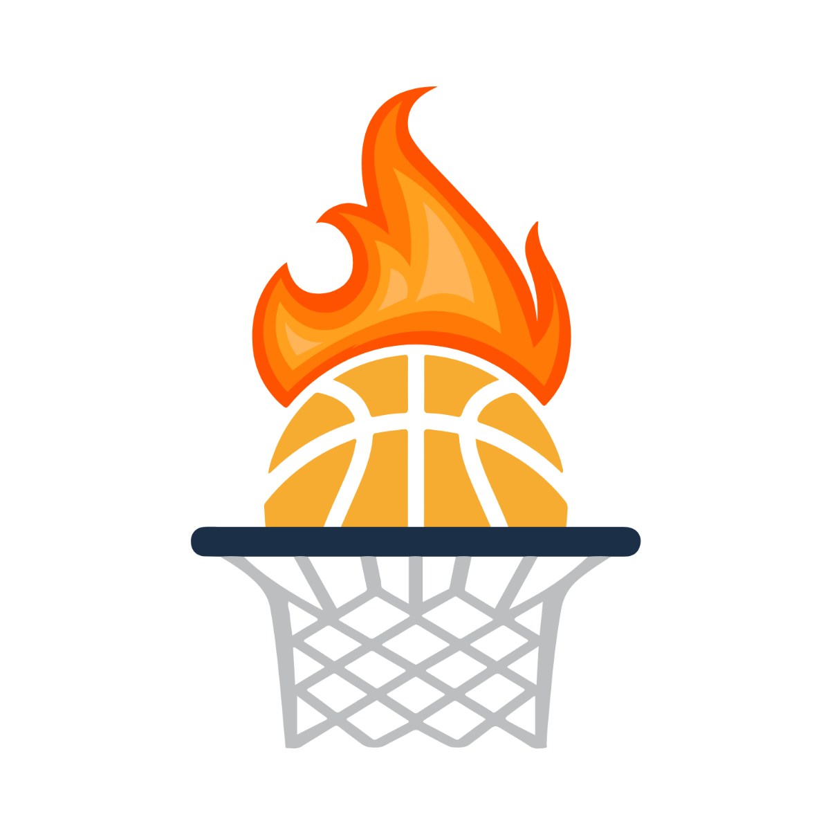 Basketball Logo Clipart - Edit Online | Template.net