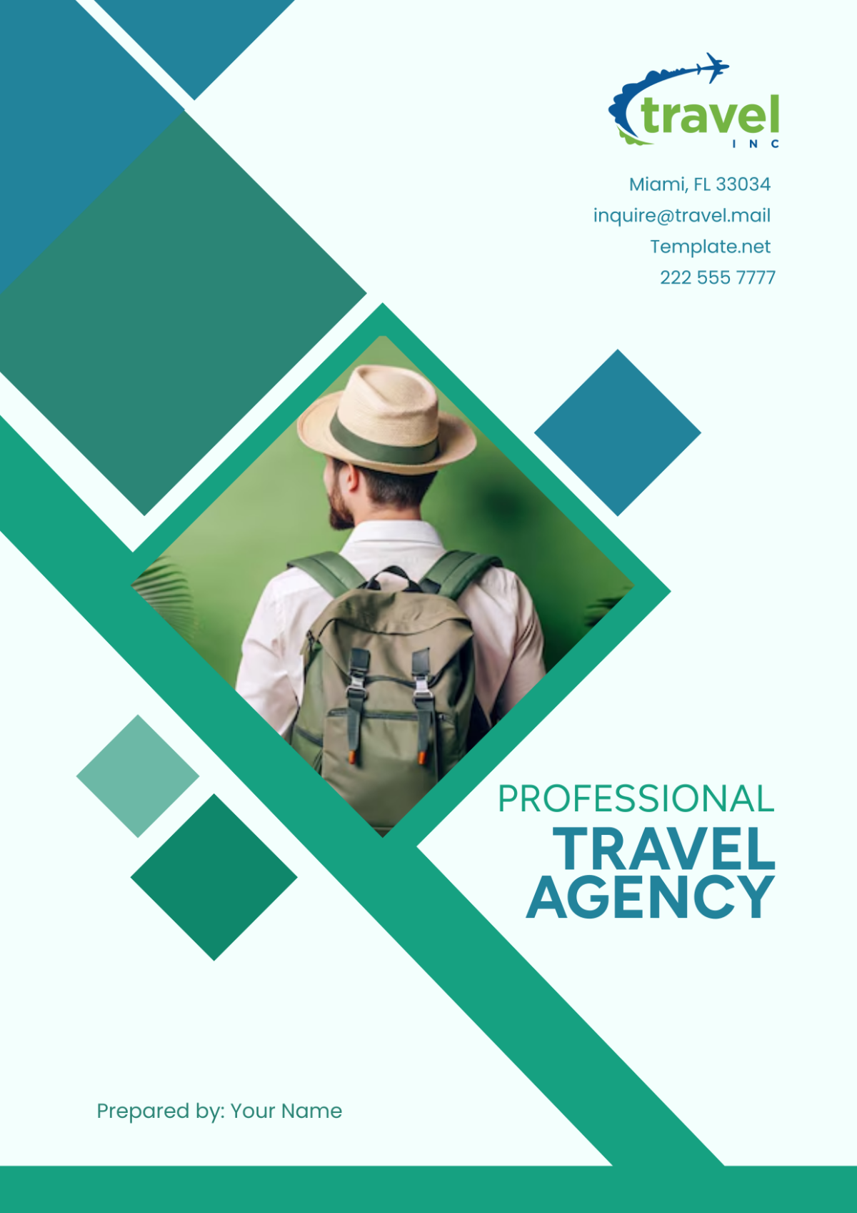 Aesthetic Travel Agency Cover Page