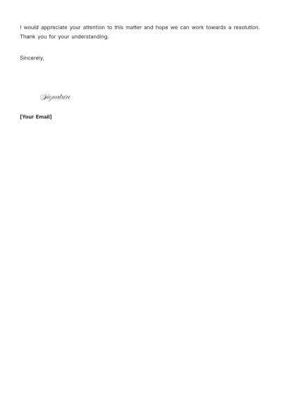 Free Simple Internal Complaint Letter Template to Edit Online