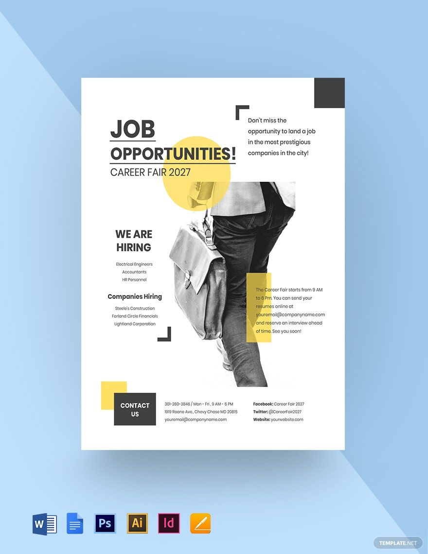 Job Opportunity Flyer Template
