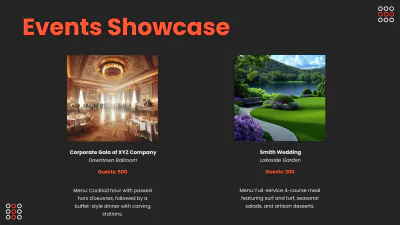 Free Catering Presentation Template to Edit Online