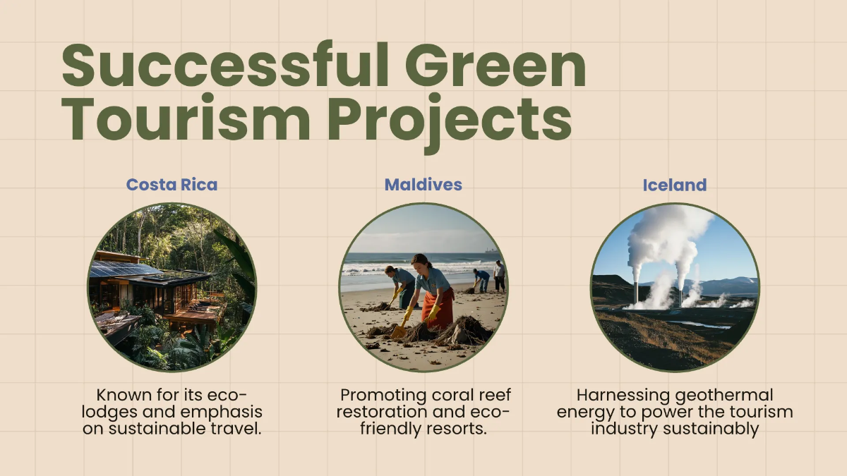 Free World Tourism Day Presentation Template to Edit Online