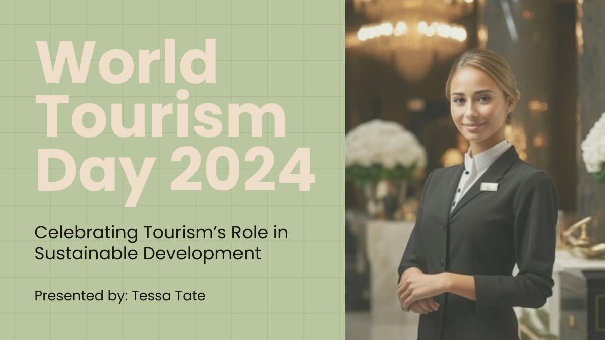 World Tourism Day Presentation Template - Edit Online & Download