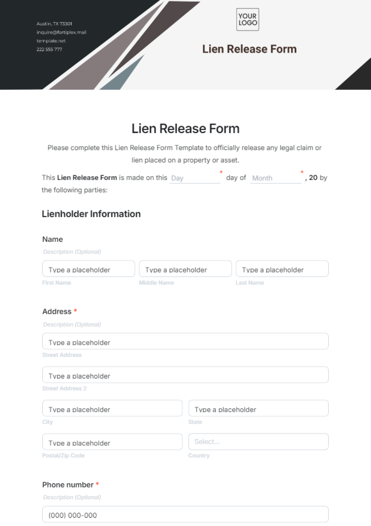 Free FERPA Release Form Template To Edit Online Free FERPA Release Form Template To Edit Online