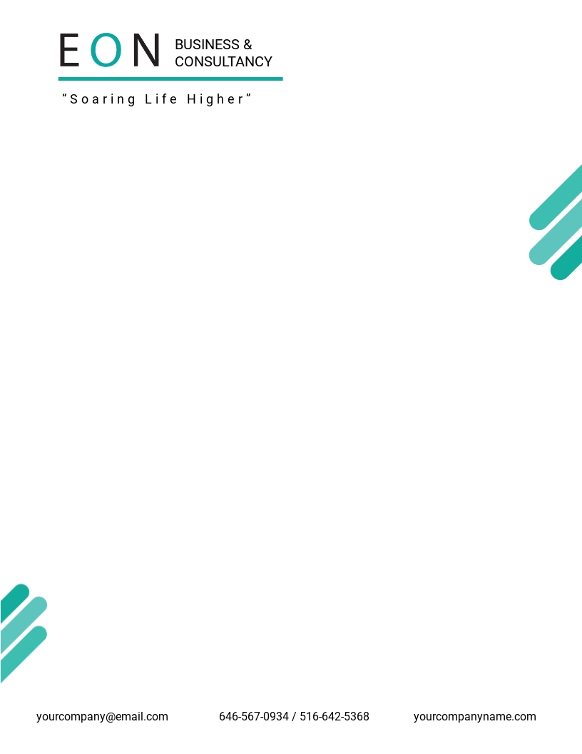 Google Docs Letterhead Template Free