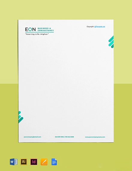 FREE Construction Letterhead Template - Word (DOC) | PSD | Apple (MAC ...