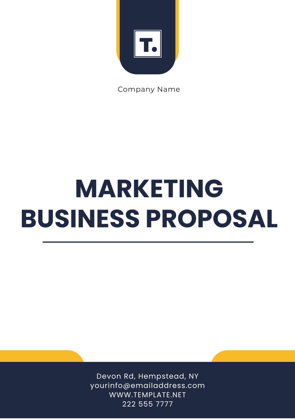 Marketing Business Proposal Template - Edit Online & Download