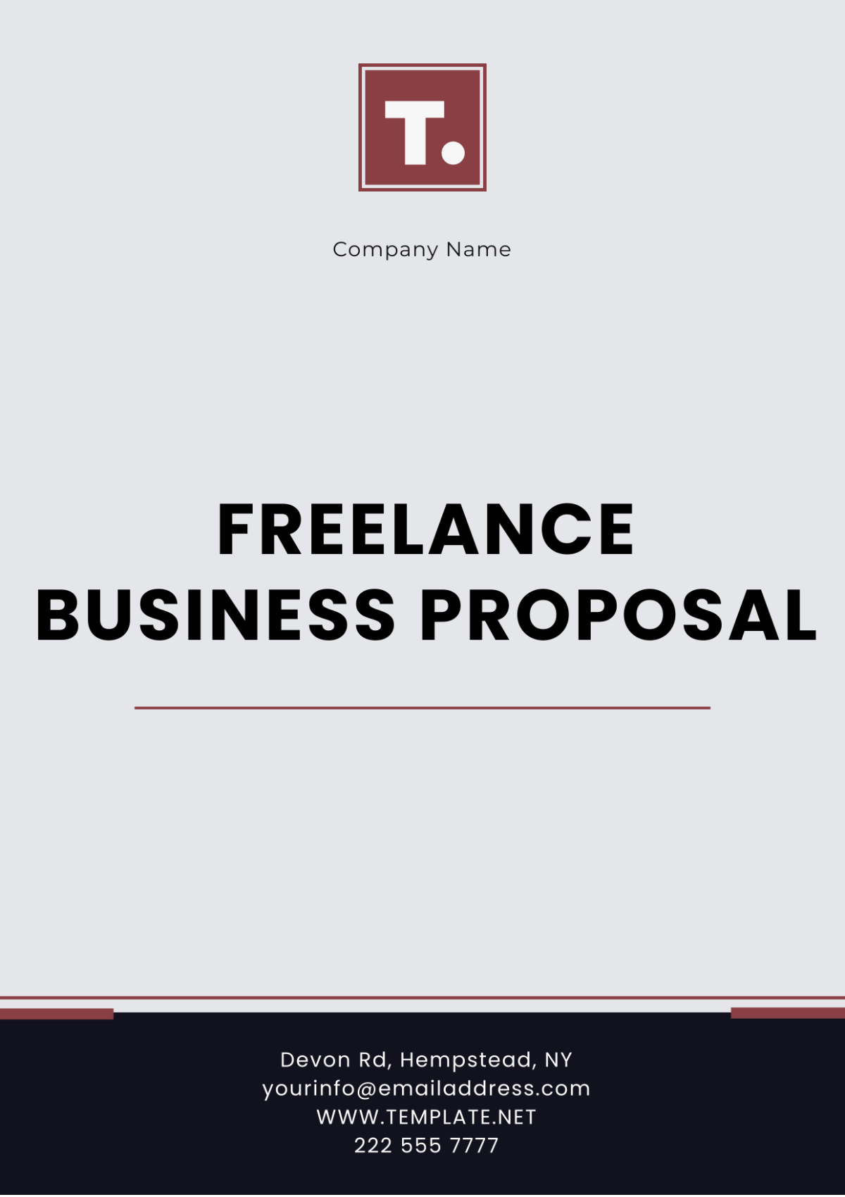 Freelance Business Proposal Template - Edit Online & Download