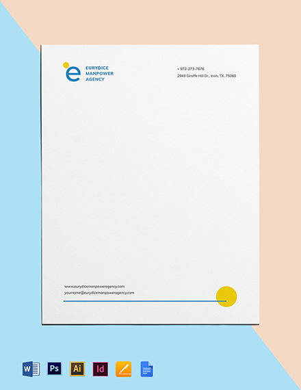 Free Travel Agency Letterhead Template - PSD | Illustrator | Template.net